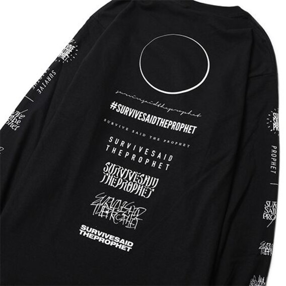 【サバプロ】MIXED LOGO LS TEE (BLACK)