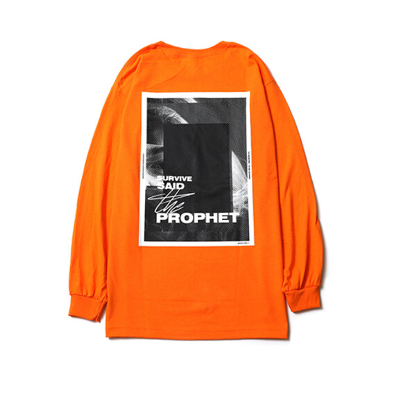 【サバプロ】BITMAP LS TEE (ORANGE)