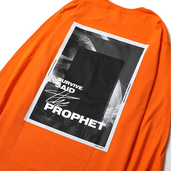 【サバプロ】BITMAP LS TEE (ORANGE)